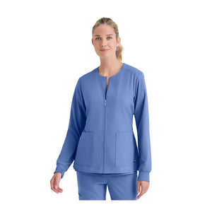 Milla - Medicinsk jakke med rund hals - Kvinder - Grey's Anatomy Stretch Grey's Anatomy 