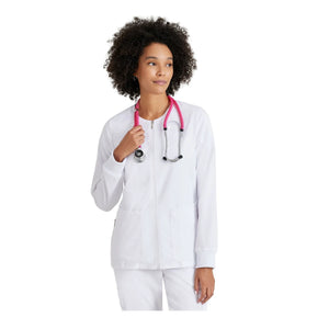 Mila - Medicinsk jakke med rund hals - Kvinder - Grey's Anatomy Stretch Grey's Anatomy 