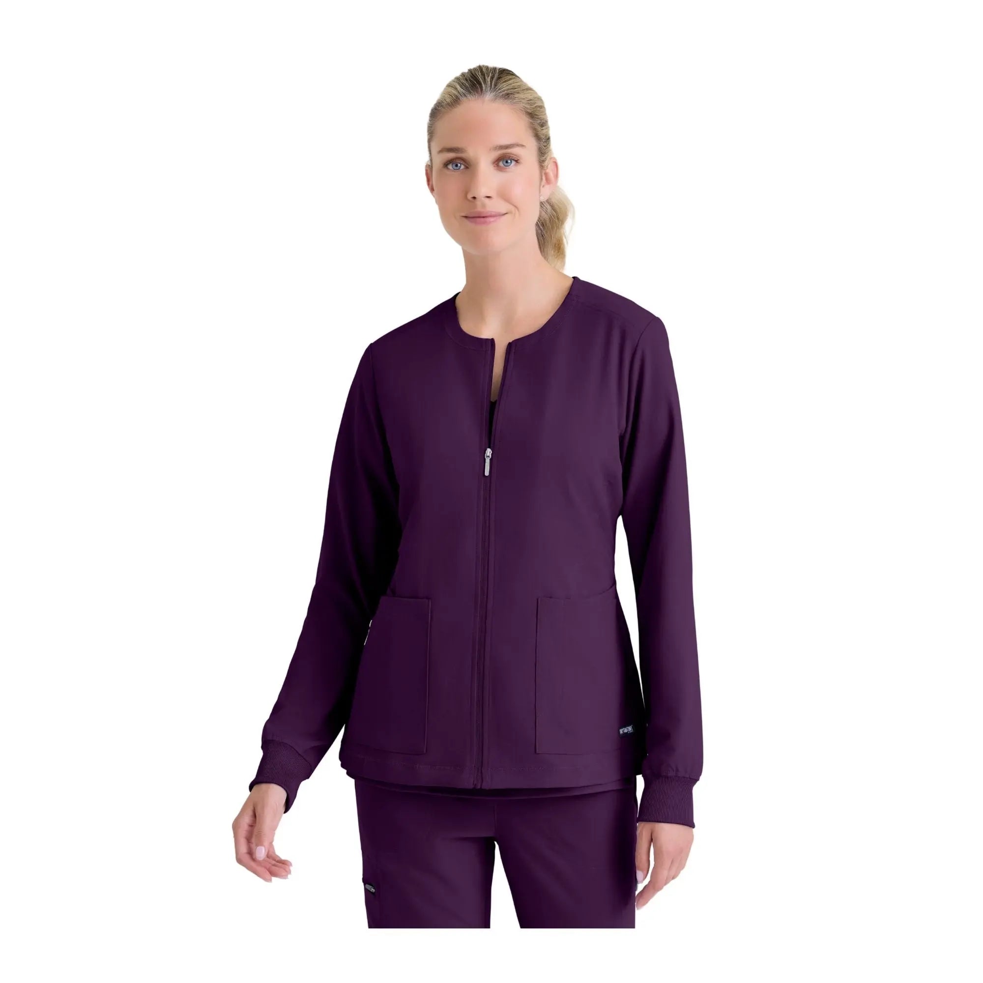 Mila - Medicinsk jakke med rund hals - Kvinder - Grey's Anatomy Stretch Grey's Anatomy 