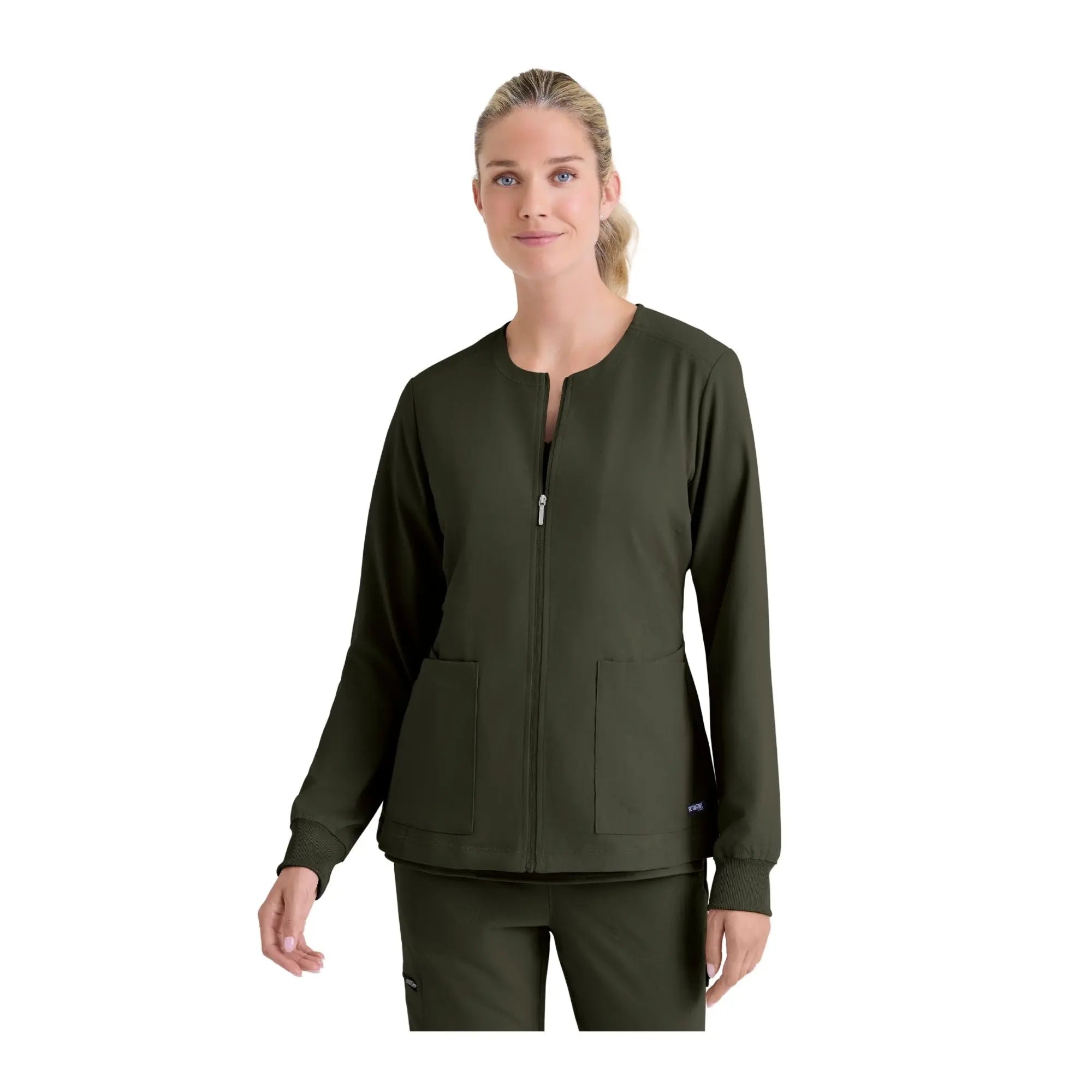 Mila - Medicinsk jakke med rund hals - Kvinder - Grey's Anatomy Stretch Grey's Anatomy 