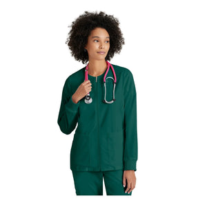 Mila - Medicinsk jakke med rund hals - Kvinder - Grey's Anatomy Stretch Grey's Anatomy 