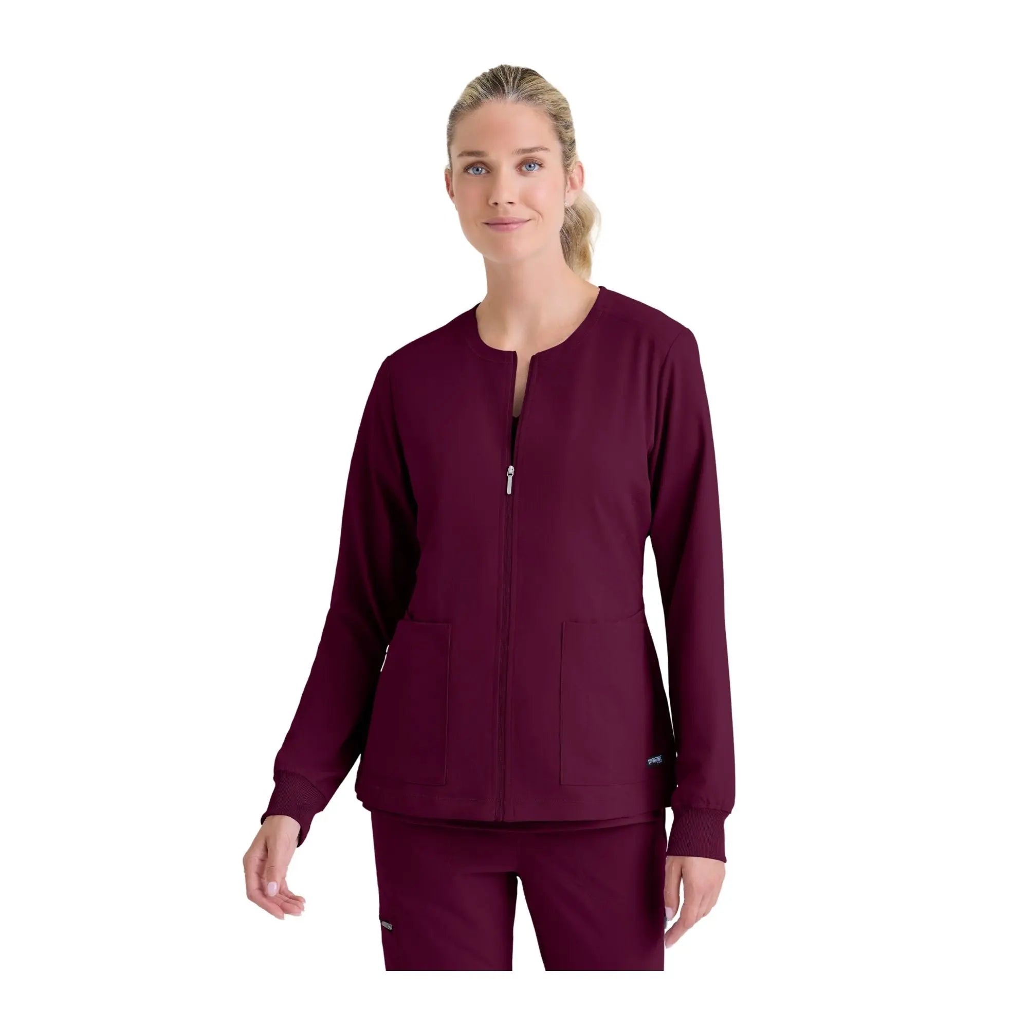 Mila - Medicinsk jakke med rund hals - Kvinder - Grey's Anatomy Stretch Grey's Anatomy 