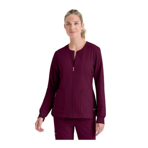Mila - Medicinsk jakke med rund hals - Kvinder - Grey's Anatomy Stretch Grey's Anatomy 