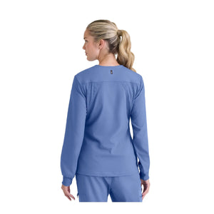 Mila - Medicinsk jakke med rund hals - Kvinder - Grey's Anatomy Stretch Grey's Anatomy 
