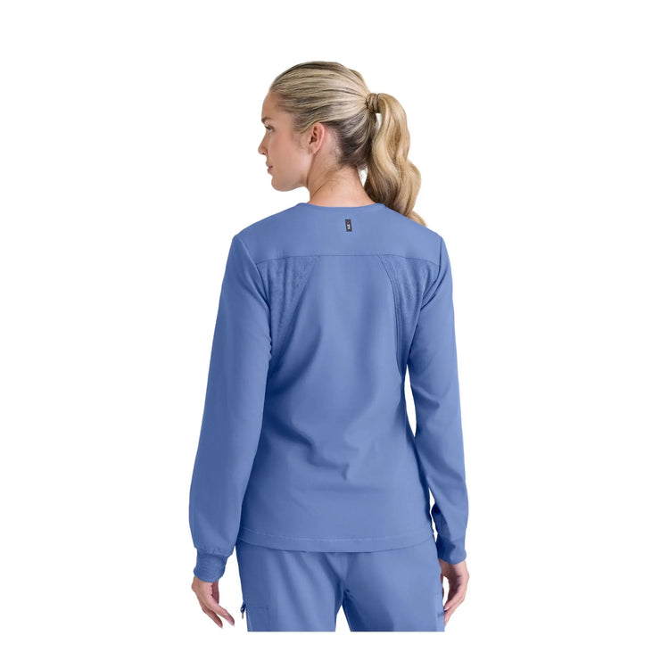 Mila - Medicinsk jakke med rund hals - Kvinder - Grey's Anatomy Stretch Grey's Anatomy 