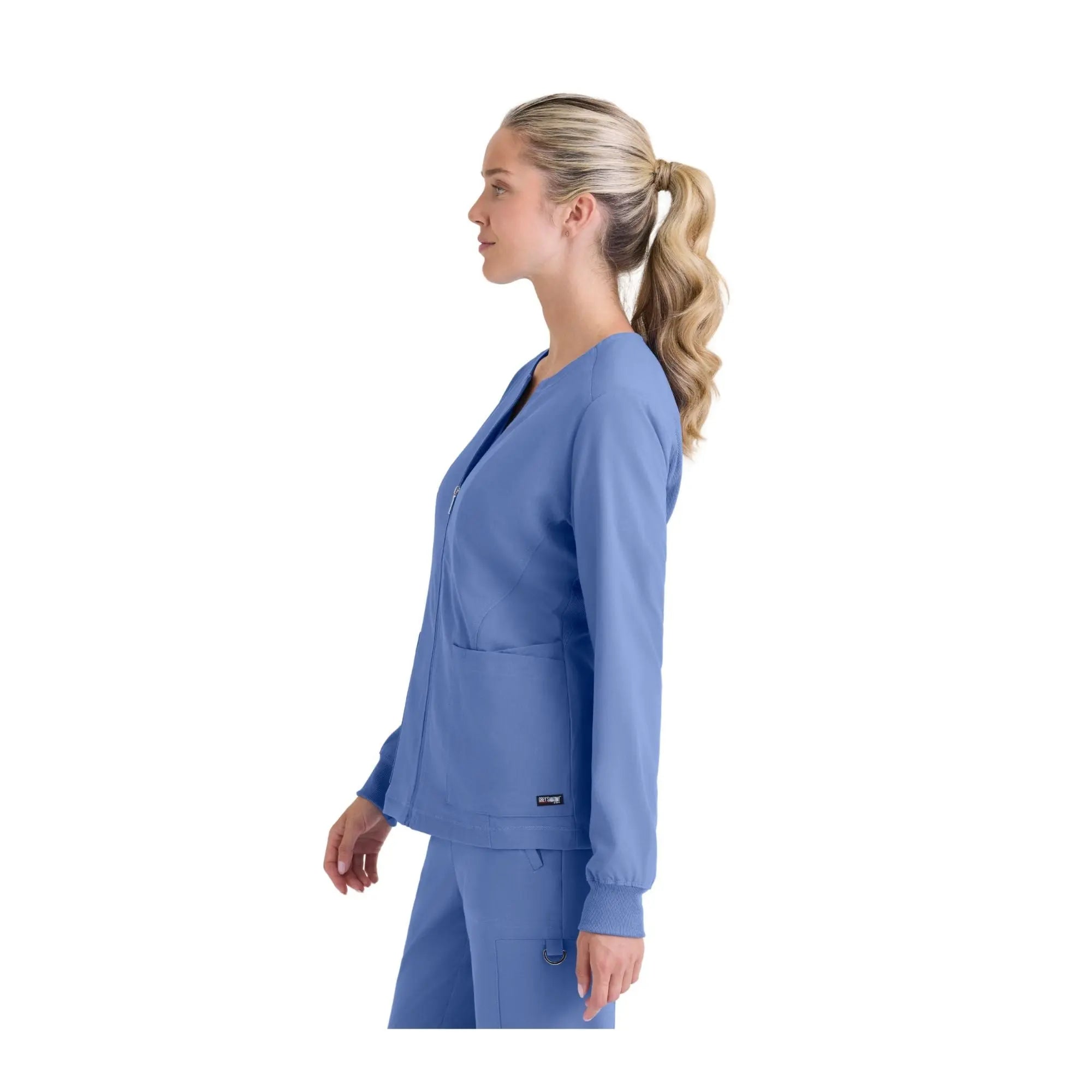 Mila - Medicinsk jakke med rund hals - Kvinder - Grey's Anatomy Stretch Grey's Anatomy 