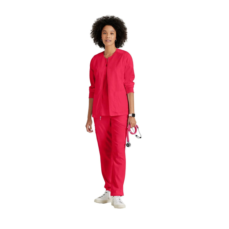 Mila - Medicinsk jakke med rund hals - Kvinder - Grey's Anatomy Stretch Grey's Anatomy 