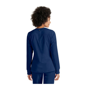 Mila - Medicinsk jakke med rund hals - Kvinder - Grey's Anatomy Stretch Grey's Anatomy 