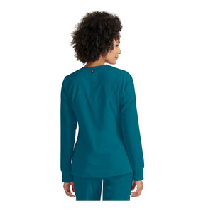 Mila - Medicinsk jakke med rund hals - Kvinder - Grey's Anatomy Stretch Grey's Anatomy 