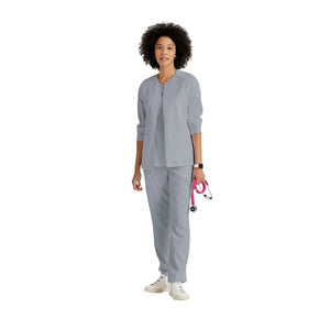 Mila - Medicinsk jakke med rund hals - Kvinder - Grey's Anatomy Stretch Grey's Anatomy 