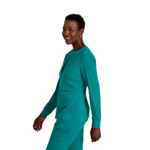 Millie - Veste médicale Zip - Femme - Grey’s Anatomy Stretch Grey’s Anatomy 