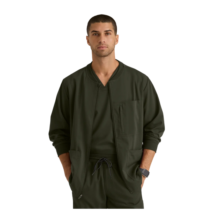 Mio - Round neck medical jacket - Men - Grey’s Anatomy Stretch Grey’s Anatomy 
