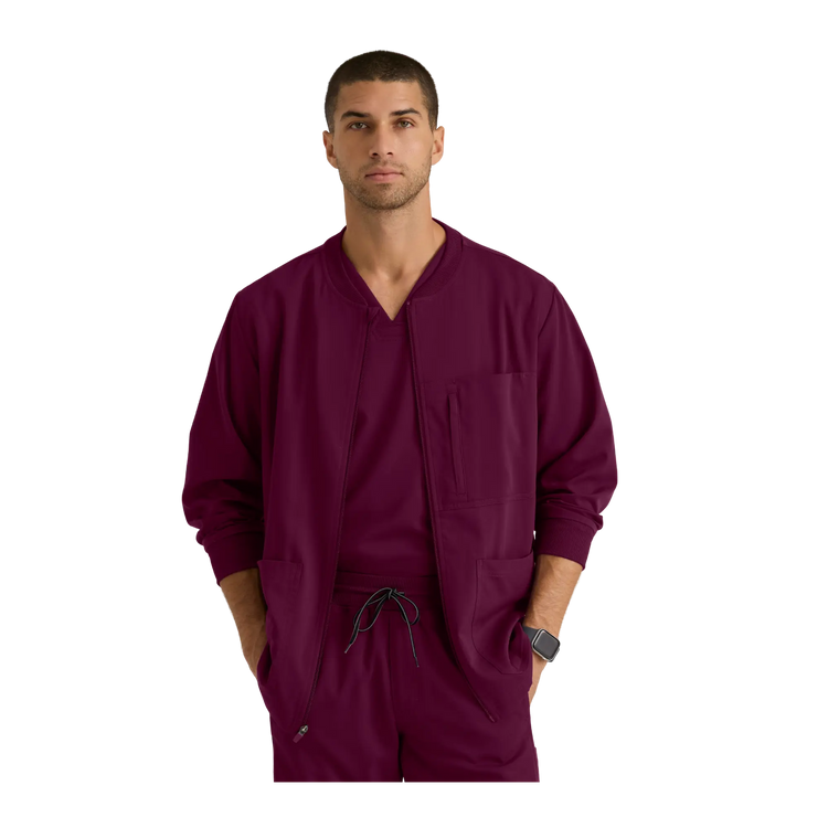 Mio - Round neck medical jacket - Men - Grey’s Anatomy Stretch Grey’s Anatomy 