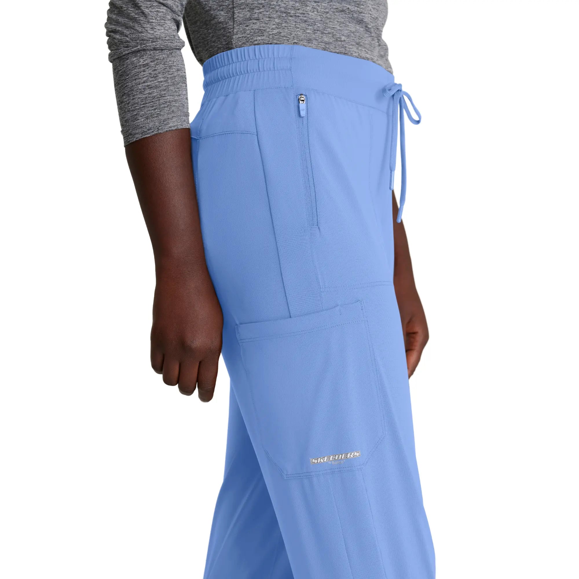 Palmi - Jogging médical taille haute - Poche cargo - Femme - Skechers Slip-ins SKECHERS SLIP-INS KNITS 