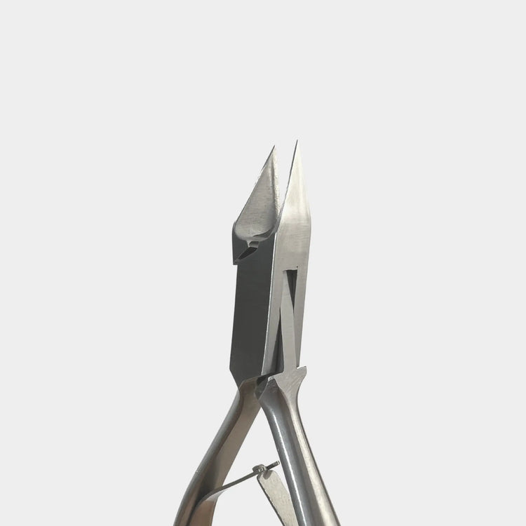 Pince à ongles - Coupe droite - Mors plats - 11,5 cm - Inox - Essential by My Podologie