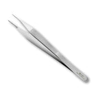 Dissekterende pincet - 12cm - Uden klør - Ribbede kæber - Rustfrit stål