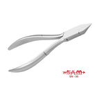 Sømtang - Rustfrit stål - Satinfinish - Lige snit - Flade kæber - 11,5 cm - Sam
