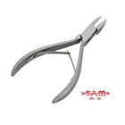 Sømtang - Rustfrit stål - Satinfinish - Lige snit - Flade og afrundede kæber - 13 cm - Sam