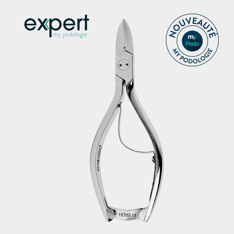 Pince à ongles - Coupe droite - 20 mm - Mors concaves - Expert by My Podologie Expert 
