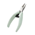 Ergonomisk negletang - Grøn - Lige snit 20 mm - Fine flade kæber - 13 cm - Rustfrit stål - Akori