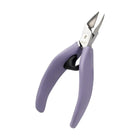 Ergonomisk negletang - Violet - Lige snit - Brede tilspidsede kæber - 13 cm - Rustfrit stål - Akori