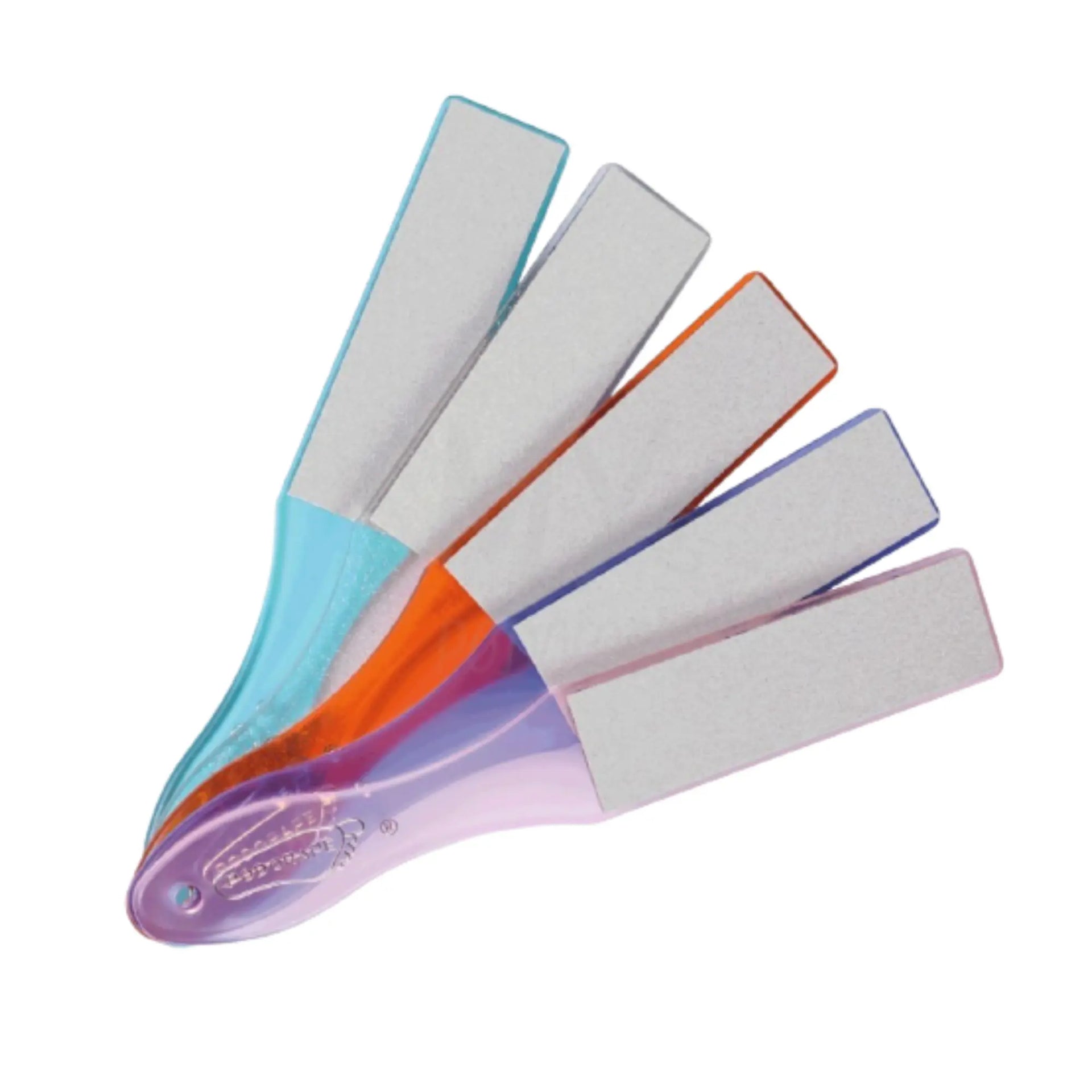 Pedicurepude - Fin og medium korn - 16 farver til rådighed - 27 cm