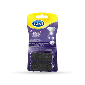 Recharge Rouleau Grain Ultra-Exfoliant - Râpe de Pédicurie Électrique - Velvet Smooth - Scholl Scholl 