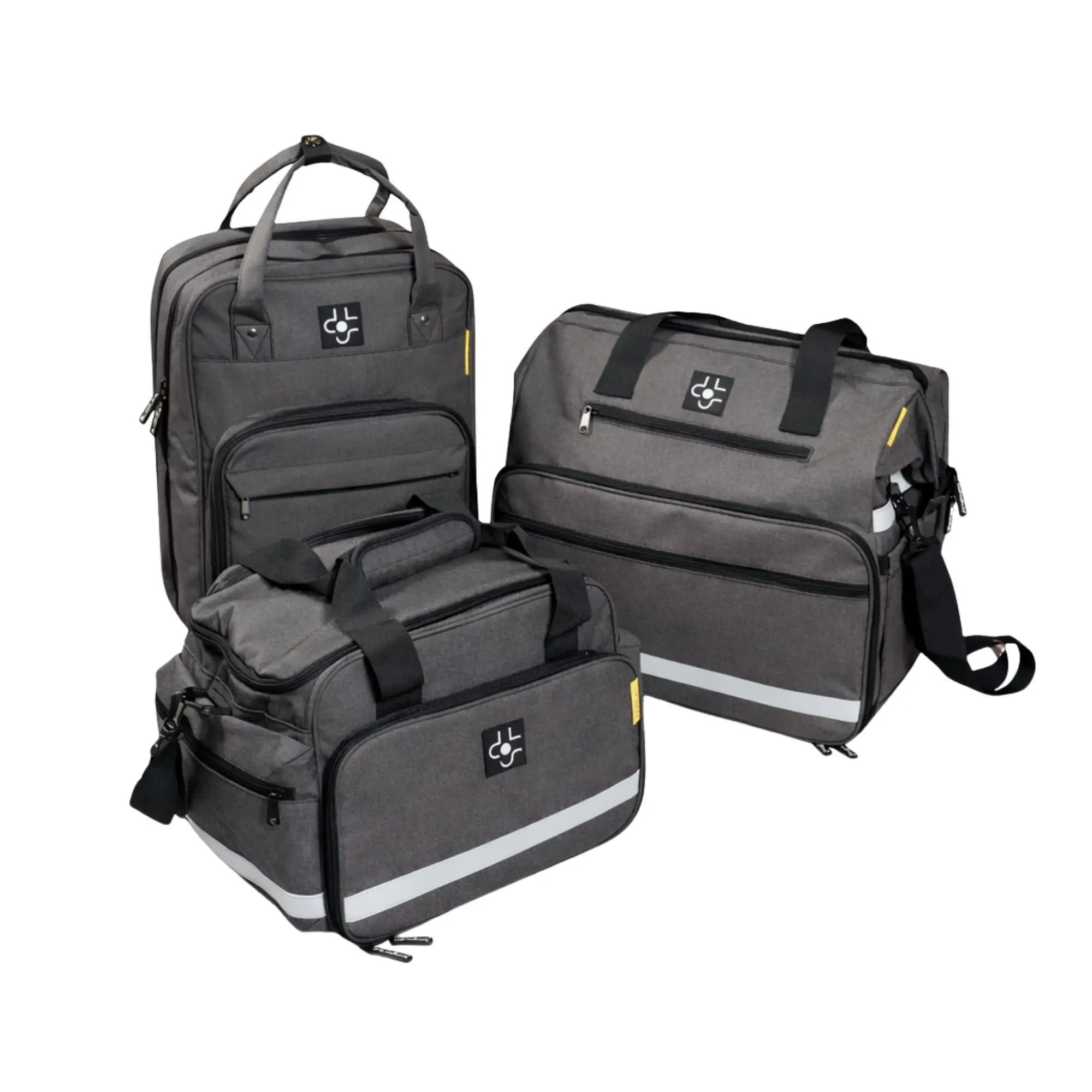 Devabag Medical Case Backpack - Gray - Several Formats - Devaset Devaset 