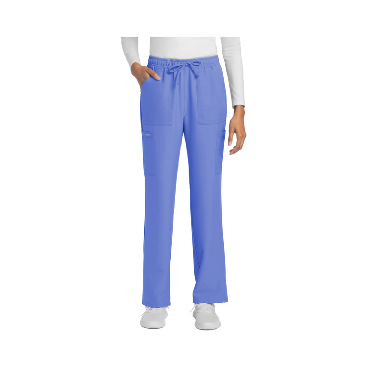 Saint-Malo - Pantalon jambes droites à cordon de serrage - Femme - Cherokee Cherokee Authentic Workwear 