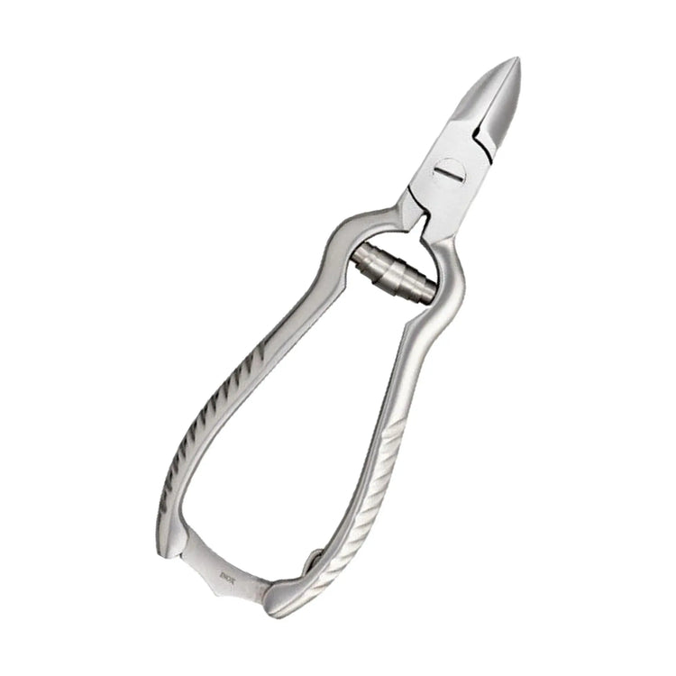 Sécateur à ongles - Coupe concave - Mors effilés - 14 cm - Inox satiné - Elibasic - My Podologie