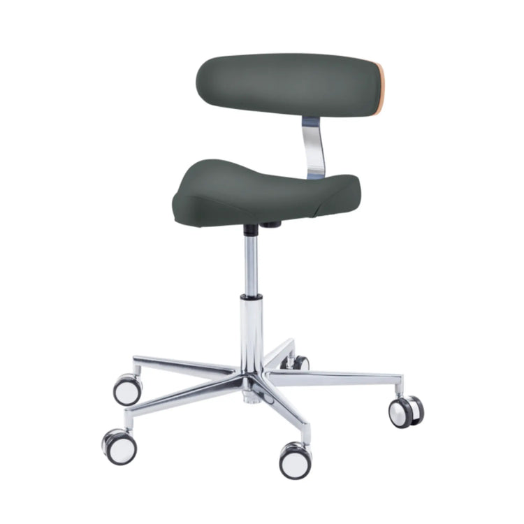 Siège praticien - TRIANGLE - Ruck - Ressort à Gaz Long Ruck  Pierre-Dossier-Radius-CPL-Noyer