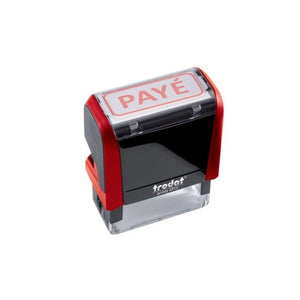 Tampon encreur "Payé" - rouge - Trodat My Podologie 
