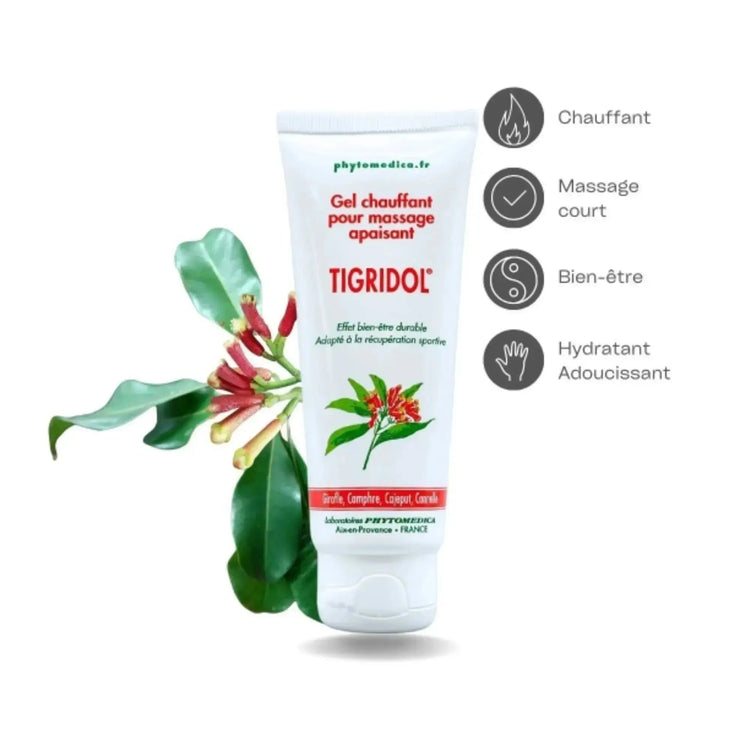 Beroligende og varmende gel - Tigridol® - 2 kapaciteter - Phytomeda Laboratoires Phytomedica 