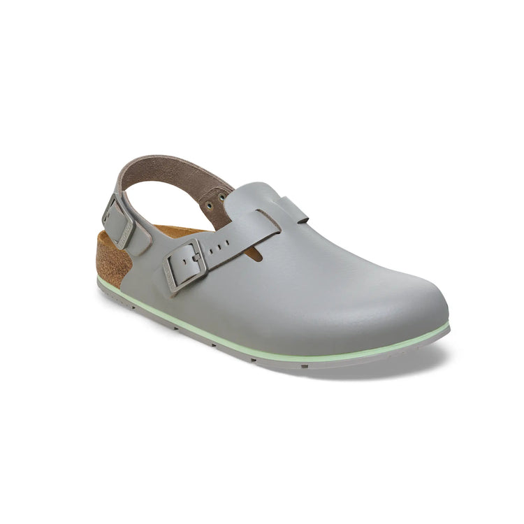 Tokio Pro - Sabot Cuir naturel - Plusieurs coloris - Birkenstock - Couleur 1 Birkenstock  Gris / Étroite / 48