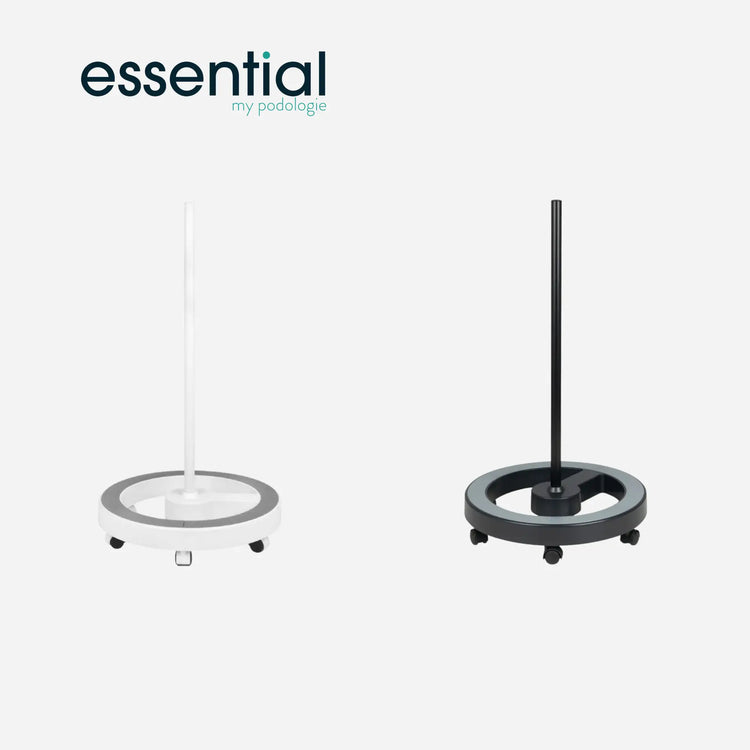 Stativ til elegant forstørrelseslampe - hvid eller sort - Essential af My Podologie Essential 
