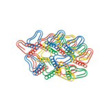 Fodformede papirclips - 20 stk - Ruck
