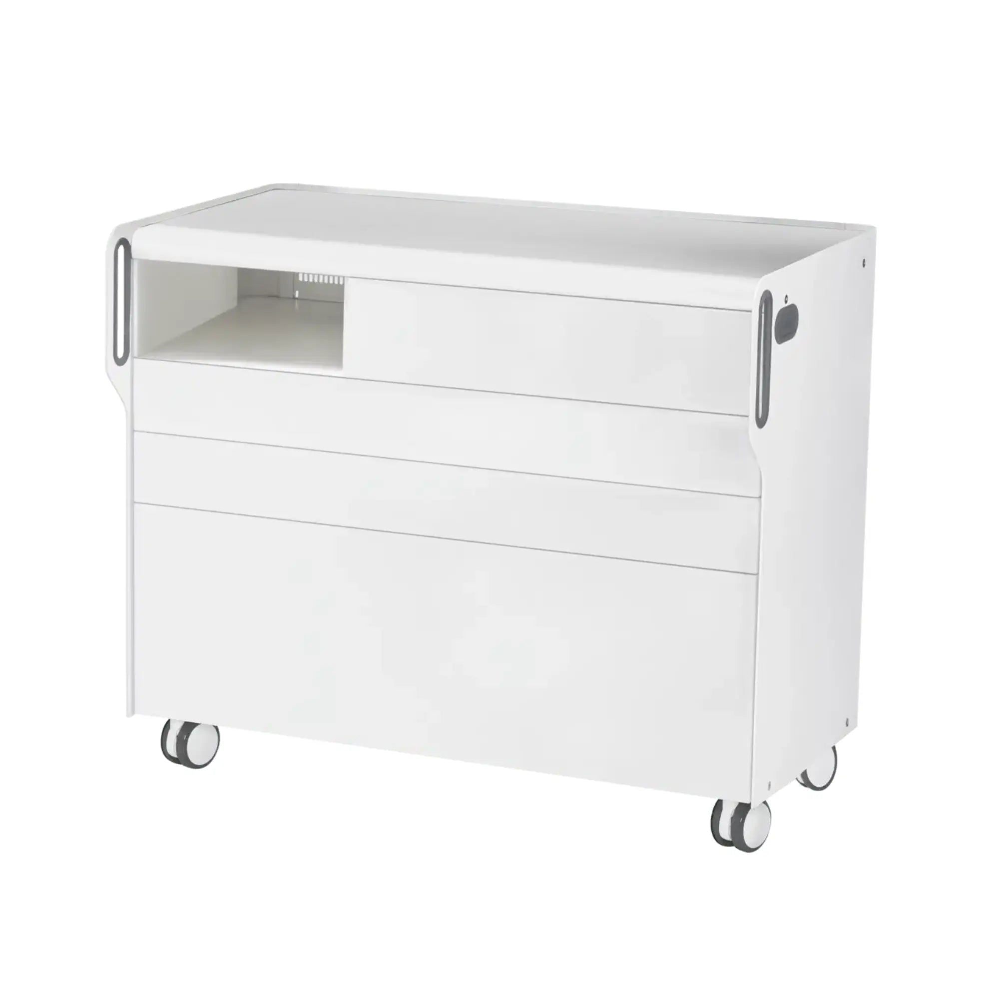 Unité de Podologie "Room Move" - Taille L - Ruck Ruck  Blanc-3-compartiment-micromoteur-à-gauche-Non