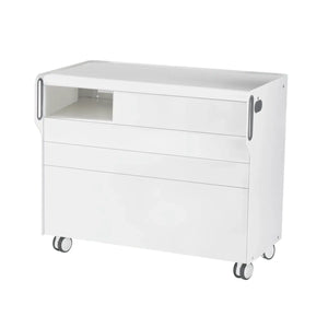 Unité de Podologie "Room Move" - Taille L - Ruck Ruck  Blanc-3-compartiment-micromoteur-à-gauche-Non