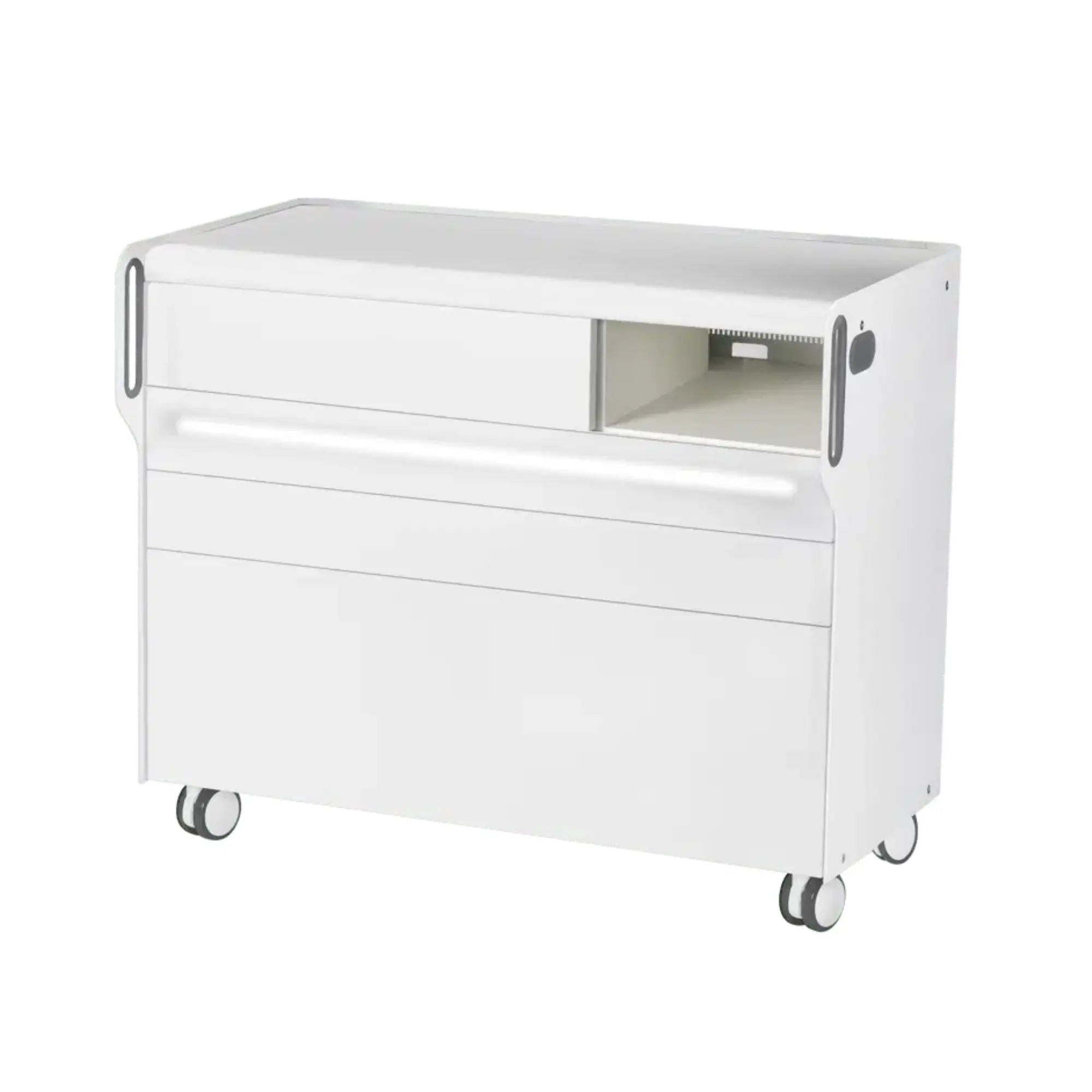 Unité de Podologie "Room Move" - Taille L - Ruck Ruck  Blanc-3-avec-LED-compartiment-micromoteur-à-droite